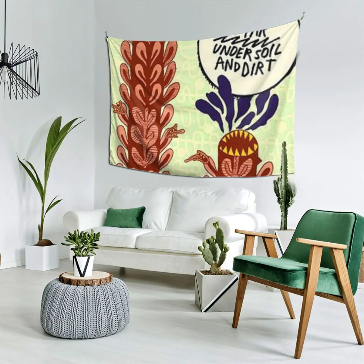 

The Story So Far - Under Soil and Dirt Tapestry Tapete For The Wall Home Supplies Things To Decorate The Room Tapestry