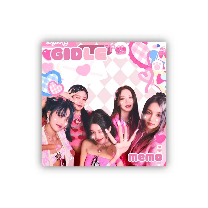 (G) I-DLE MIMNIE YUQI ShuHua Sticker 50 Pages Sticky Notes Notebook