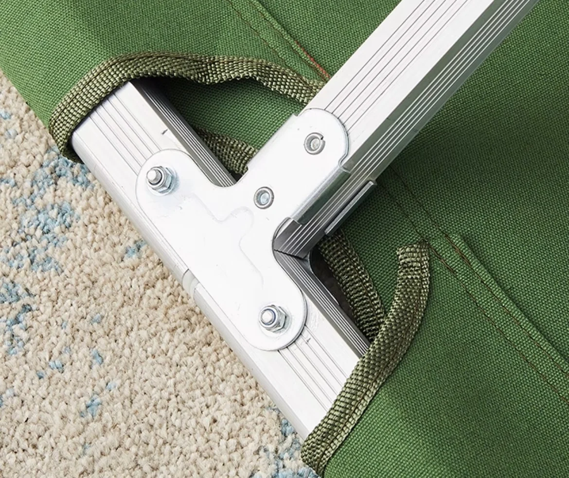 Oxford Cloth Outdoor High Quality Camping Single Bed