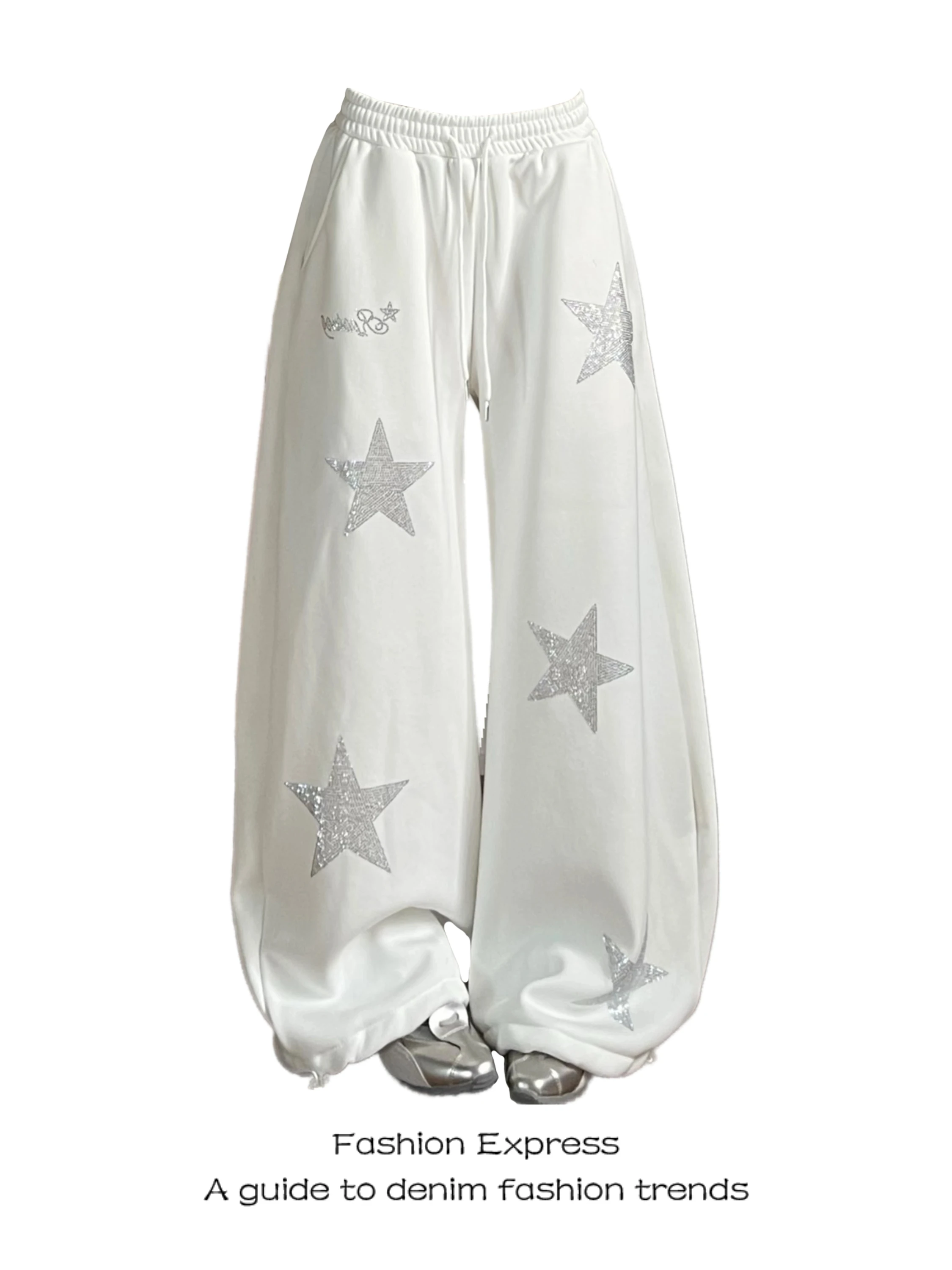 

Модные женские зимние брюки с широкими штанинами, дизайн American Star, прямой крой, с высокой талией, для джазовых танцев