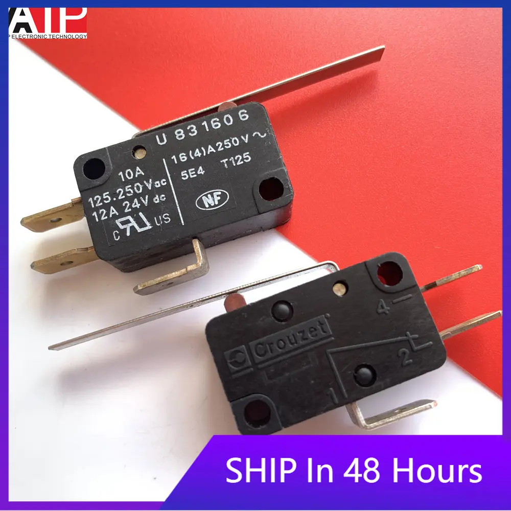 1PCS U831606 imported spot micro switch with tape press 10A 12A 16A genuine welcome to consult the order.