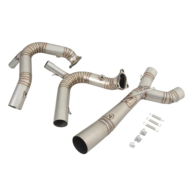 For BMW R1250R R1250RS R1250RT R1250GS ADVENTURE 2019 - 2023 Motorcycle Exhaust Escape Front Link Pipe Connect Original Muffler