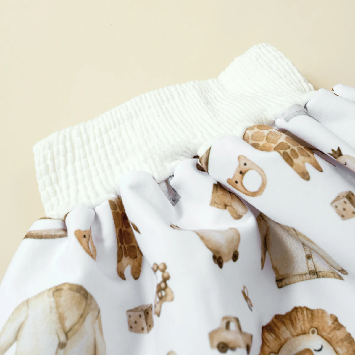 Elinfant السراويل المقاومة للماء الرضع مانعة للتسرب البول التدريب السراويل حفاضات القماش قابل للغسل لينة البوليستر حفاضات الطفل تنورة