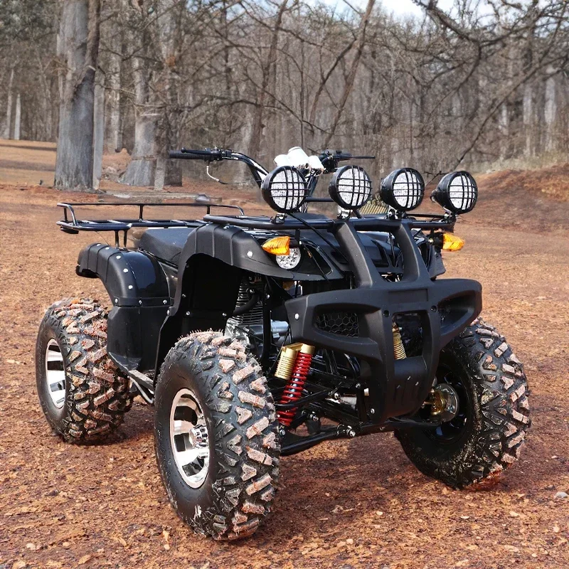 2WD 150CC ATV UTV 12V  Automatic Buggy Air Cooled 4 Wheels Quad Bike ATV Shaft Drive for Adult