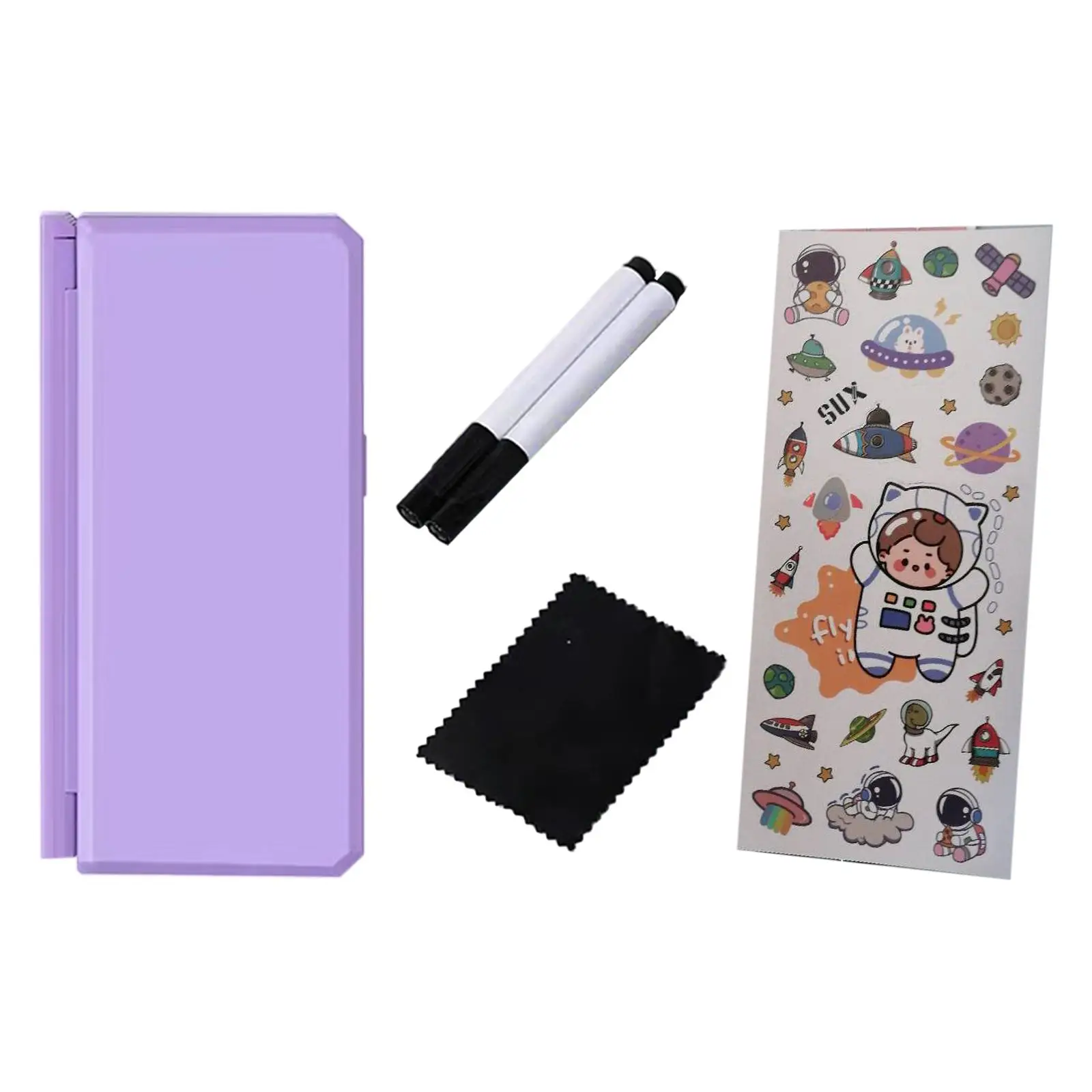 Pencil Case Reading Rack Cute Stationery Organizer Box for Tape Ruler