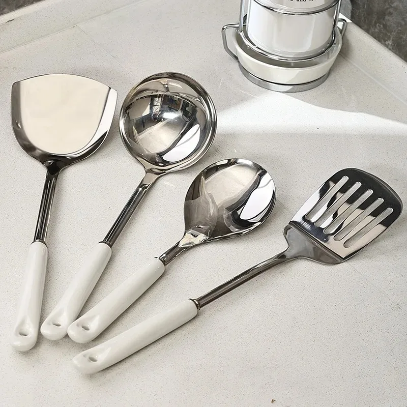 

Spoon household wok, food grade spatula colander kitchen set