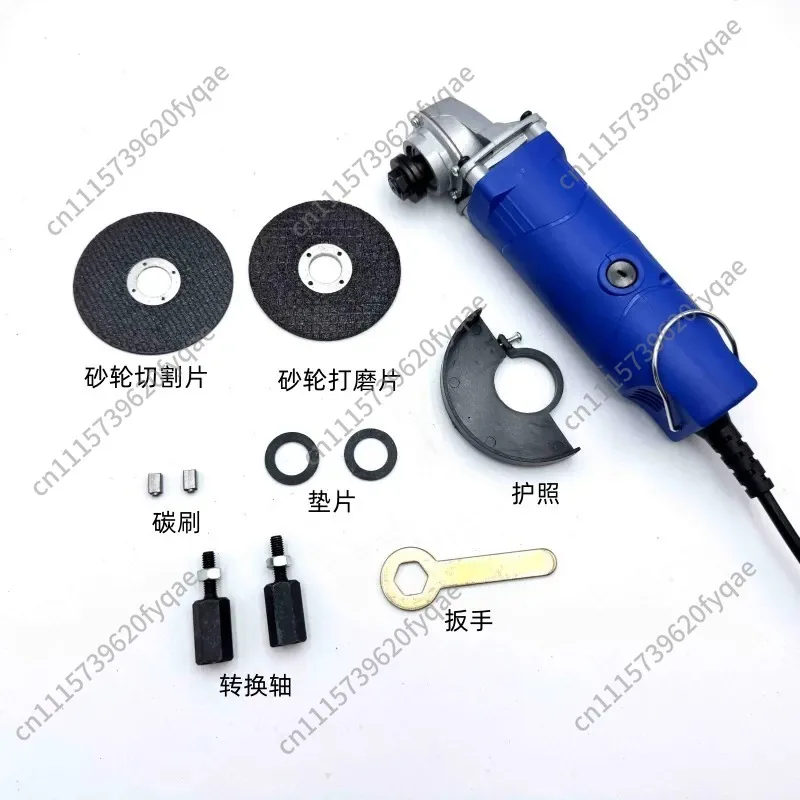 Adjustable Speed Angle Grinder, Tile Grout Remover Cutter, Small Grinder for Cement Glass Metal Cutting