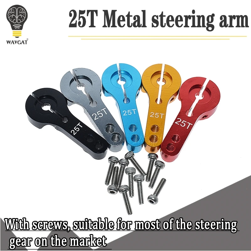 35MM 25T M3 Metal RC Tooth Steering Half Servo Arm for RC Car Parts