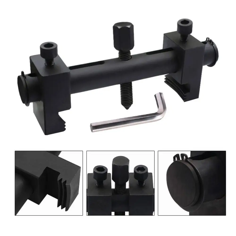 

40-165mm Drive Pulley Puller Anti-slip Labor-saving Crankshaft Remover Universal Threaded Belt Pulley Removal Tool