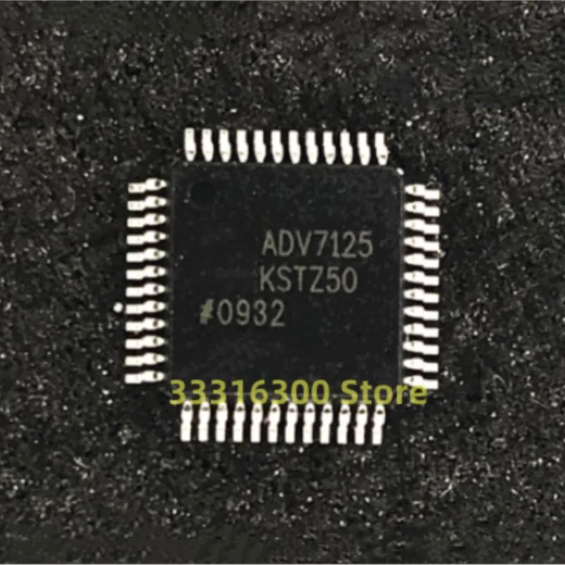 5PCS New ADV7125KSTZ50  QFP48  Digital to Analog Converter Chip IC