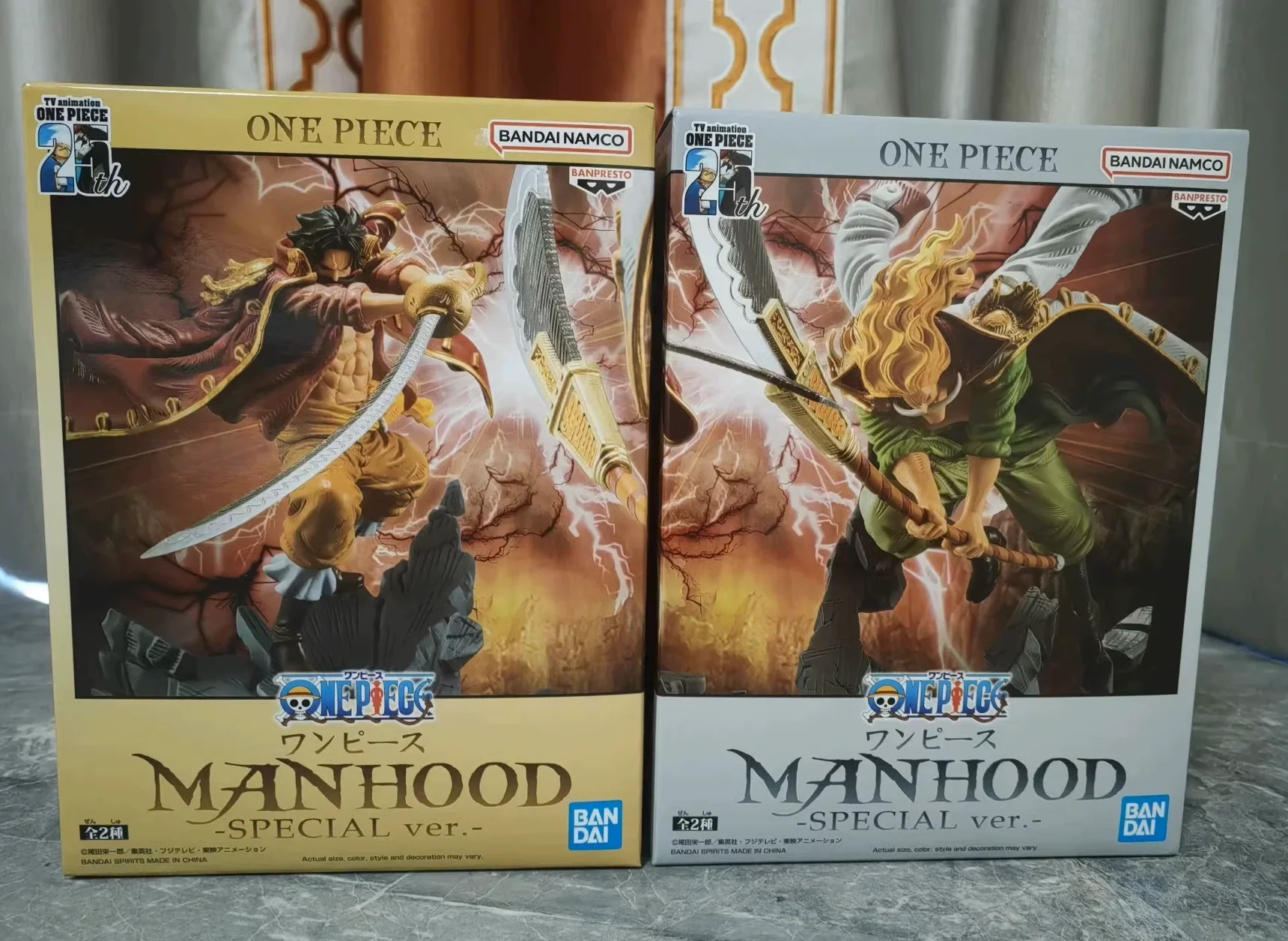 

Bandai Original Namco Banpresto A Special Manhood Part Ver.gol D Roger Vs Edward Newgate Фигурка Украшение Модель Подарок Детская Игрушка