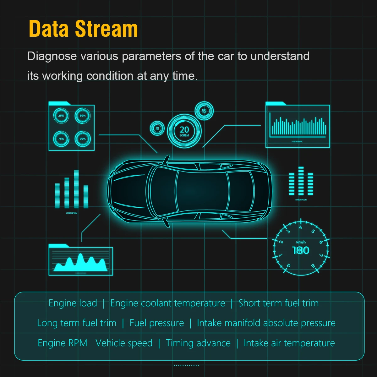 Obdii Scanner V020 Bluetooth 4.0 Auto Code Reader Onderhoud Scannen Tool Android/iOS/PC Fout Detector voor controle Motor Verlichting
