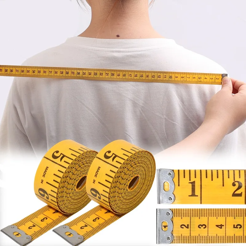 30/3m Double Scale Sewing Tape Flexible Body Height Measuring Ruler Tailor Cloths Rulers Dressmaking Tools DIY Sewing Crafts