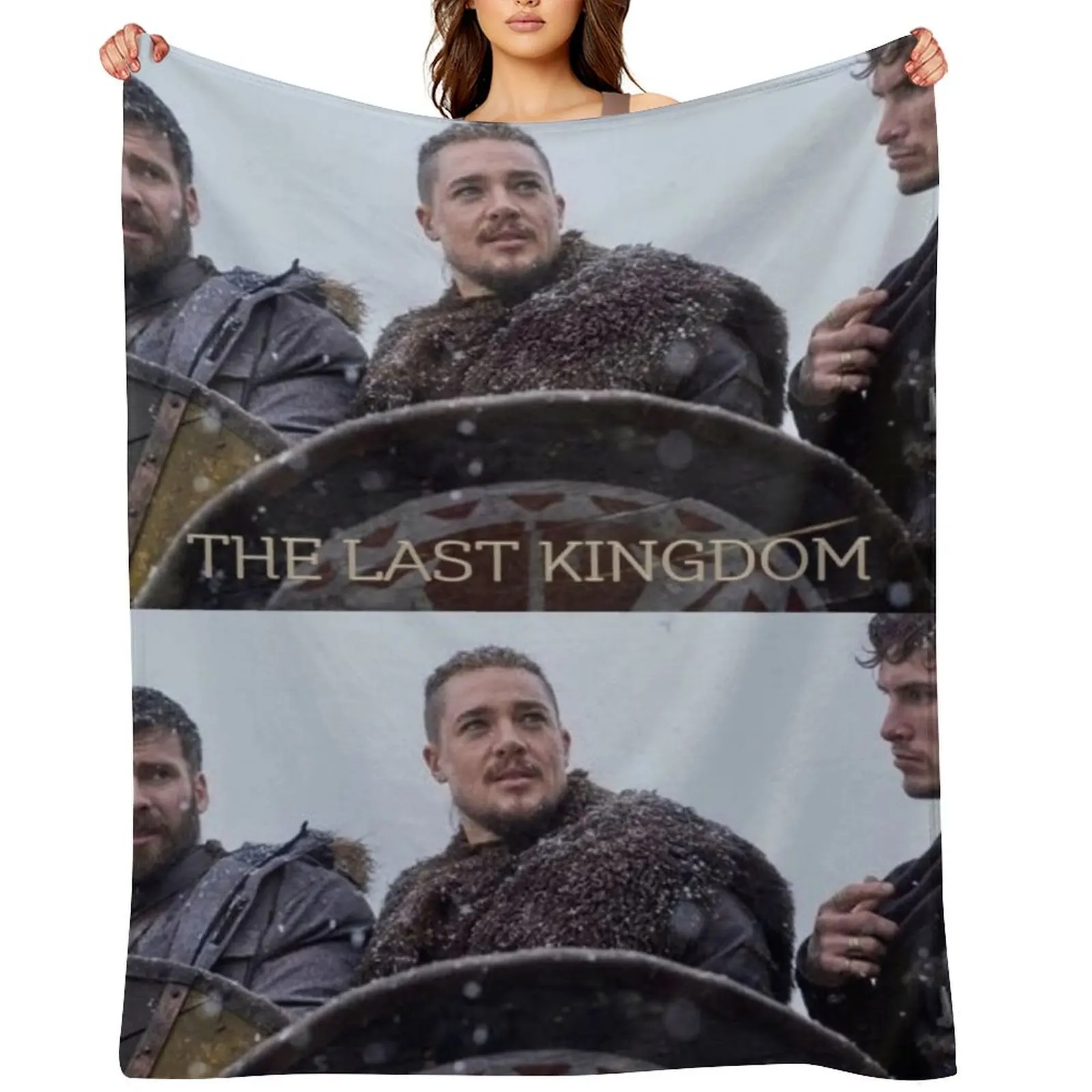 

The Last Kingdom, Uhtred of Bebbanburg Throw Blanket Vintage Fashion Sofas Decoratives blankets ands Blankets