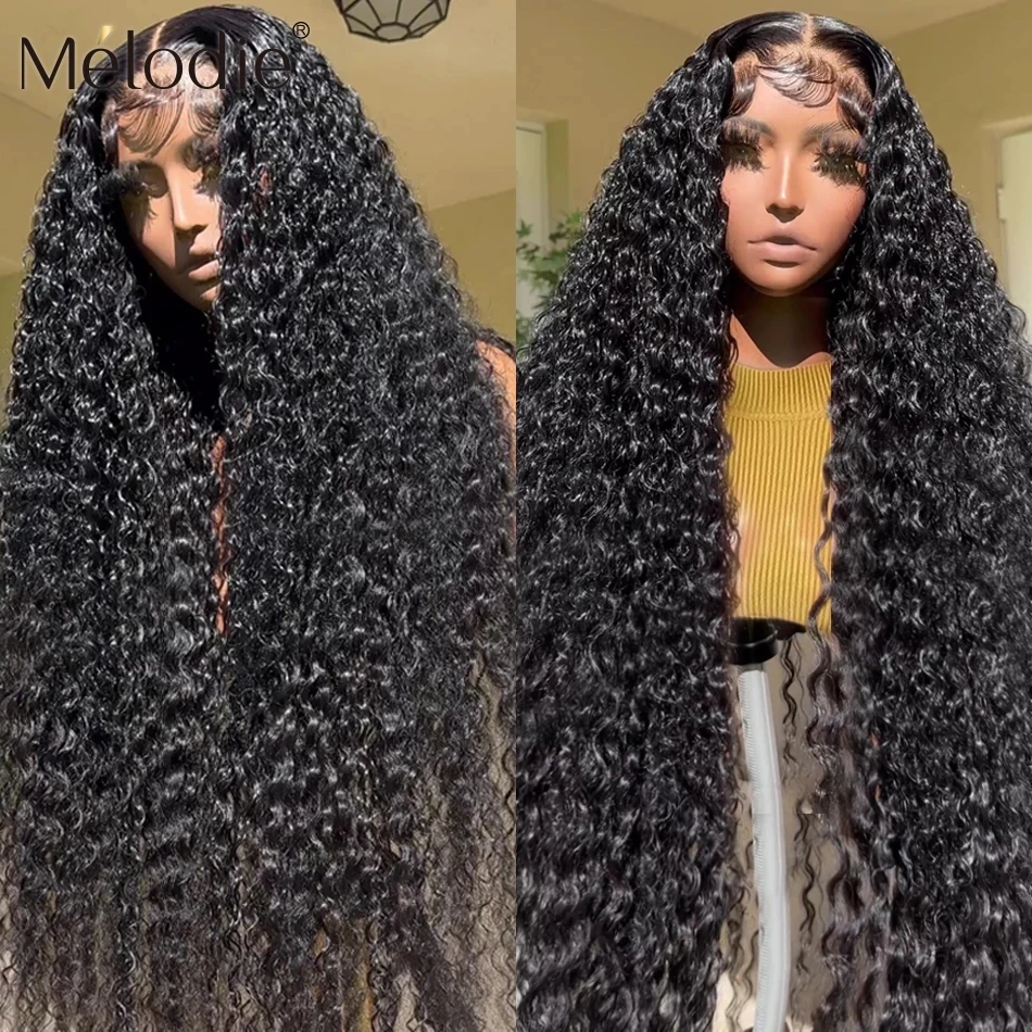 

Mossily 250% 13x6 Hd Lace Frontal Wig Human Hair Loose Deep Wave Wig Curly Wigs 13x4 Water Wave 360 Lace Front Human Hair Wig