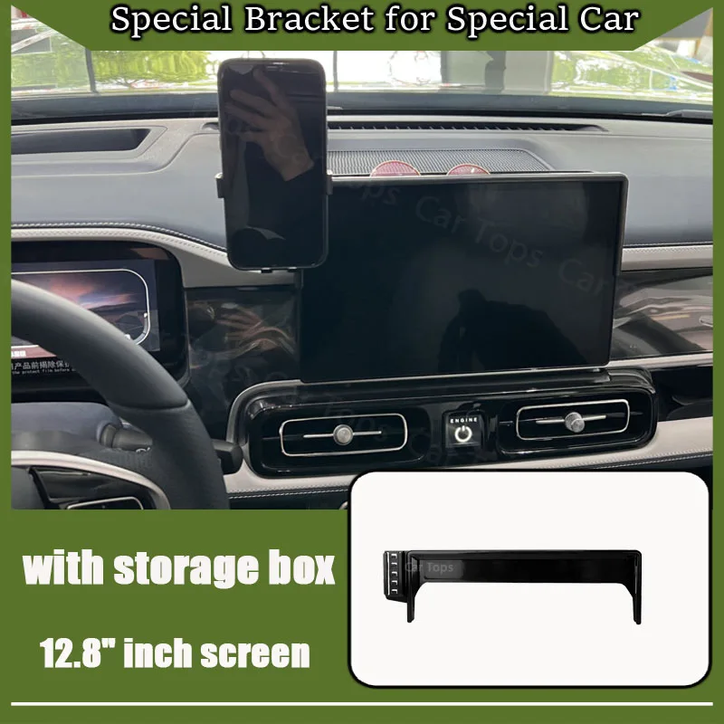 Car Mobile Phone Holder For BAIC BJ60 2025 2024 Beijing BJ60  MagSafe Magnetic Screen Bracket GPS Navigation Stand Accessories