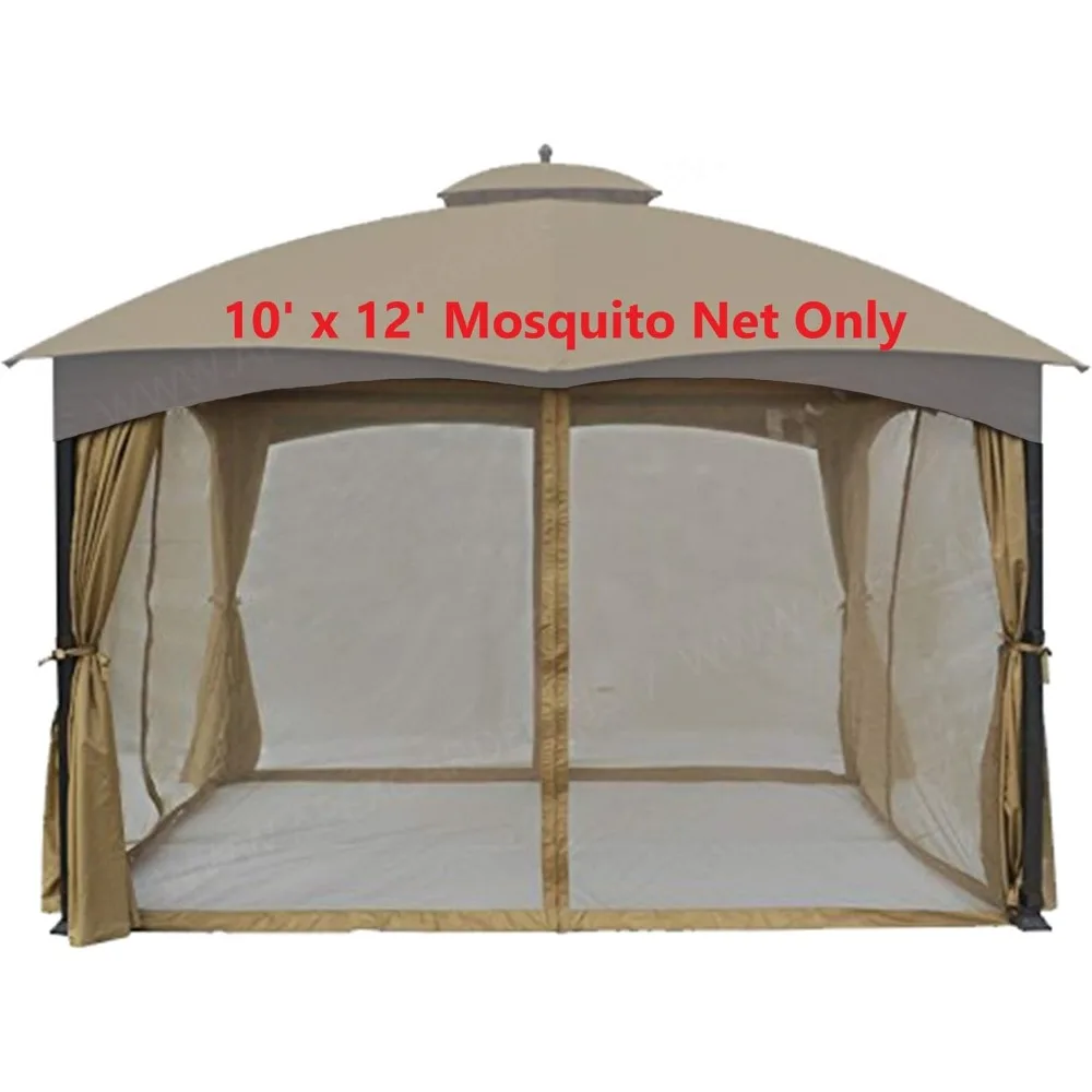 10 Ft. x 12 Ft. Gazebo Replacement Mosquito Netting (Mosquito Net Only)