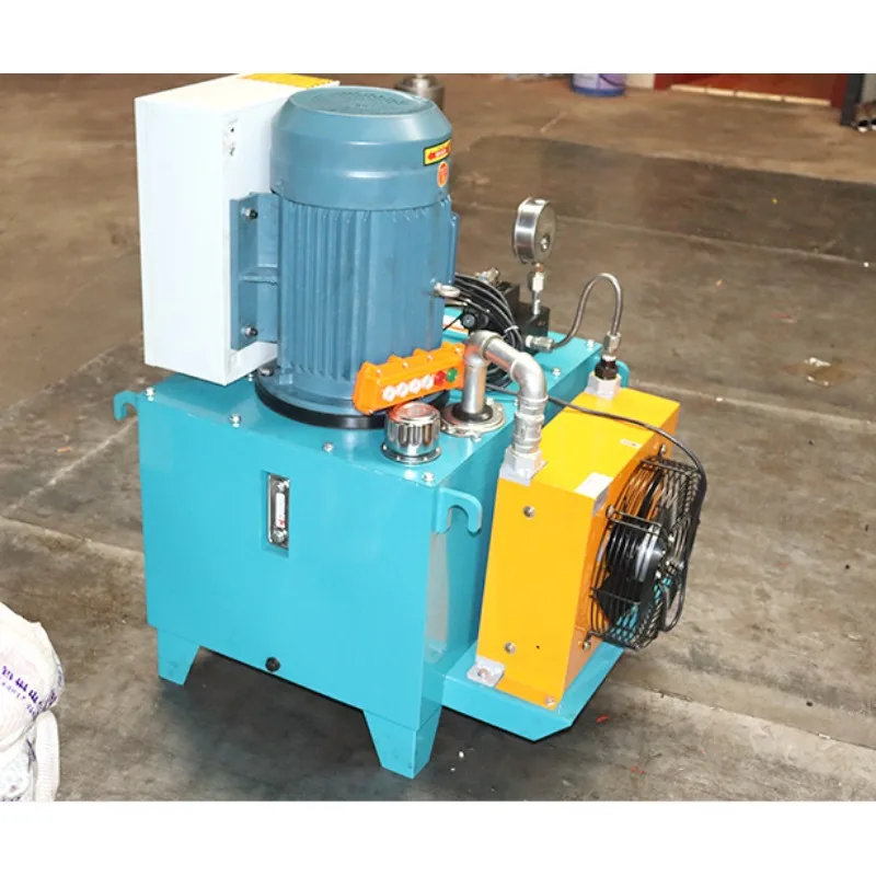 220V hydraulic system assembly 1.5KW large flow dual circuit hydraulic oil pump