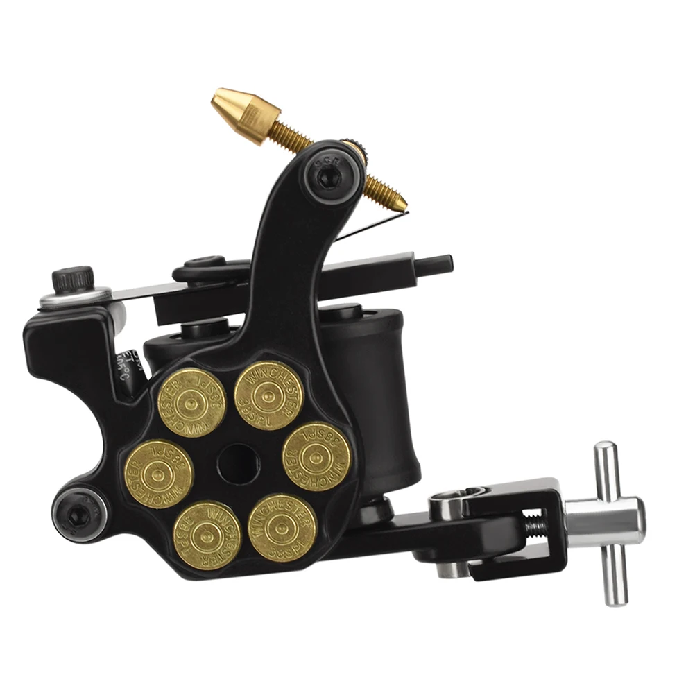 

1pc Electroplating Alloy Tattoo Machine Reusable Gear Portable Coil Machines Accessories Zinc Alloy Body Tools Professional