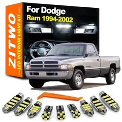 ZITWO 13Pcs Car LED Interior Light Bulb Kit For Dodge Ram 1500 2500 1994 1995 1996 1997 1998 1999 2000 2001 2002 Plate Lamp