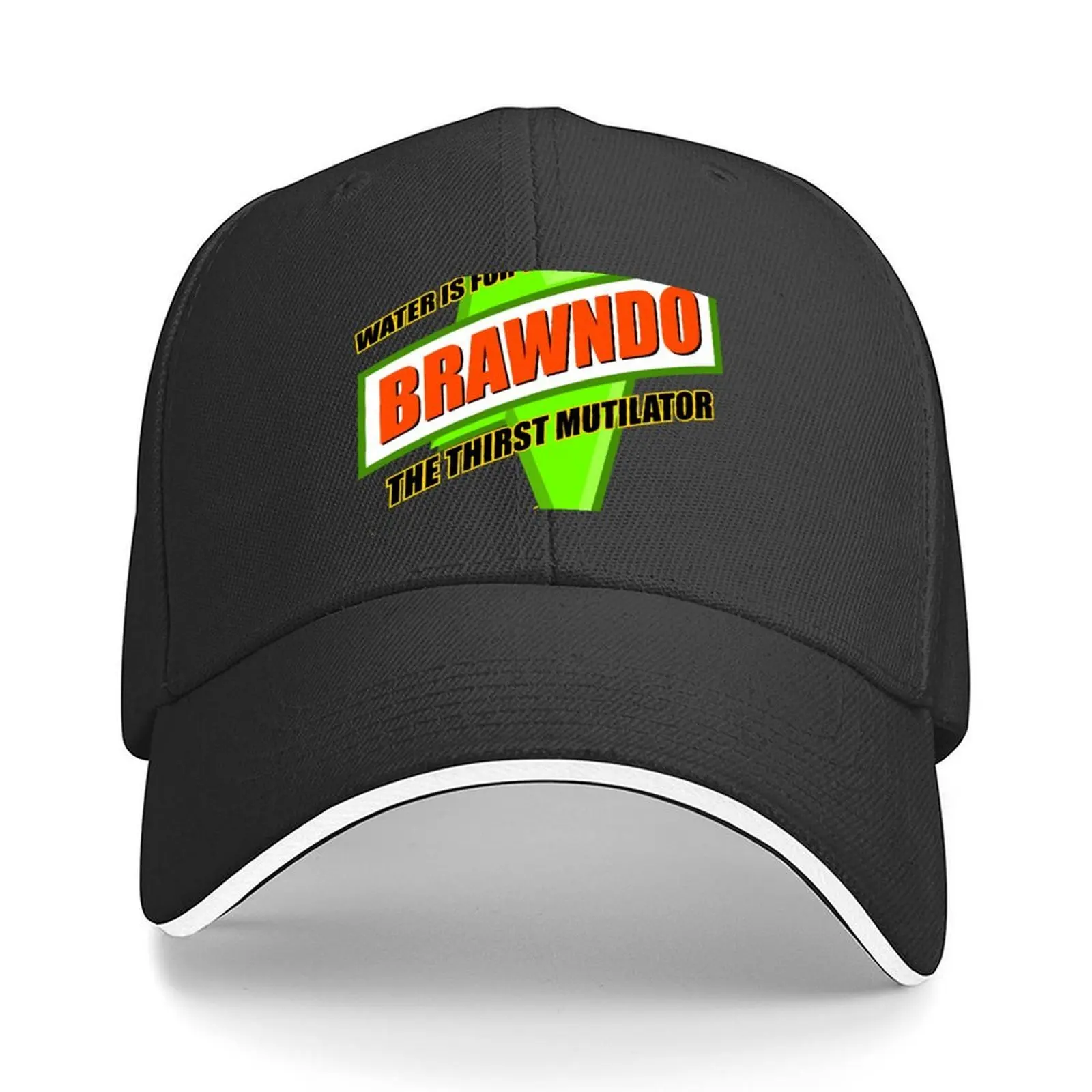 المياه للمراحيض شرب Brawndo قبعة بيسبول قبعة مخصصة تسلق الجبال الشاطئ نزهة ديربي قبعة جولف الرجال النساء