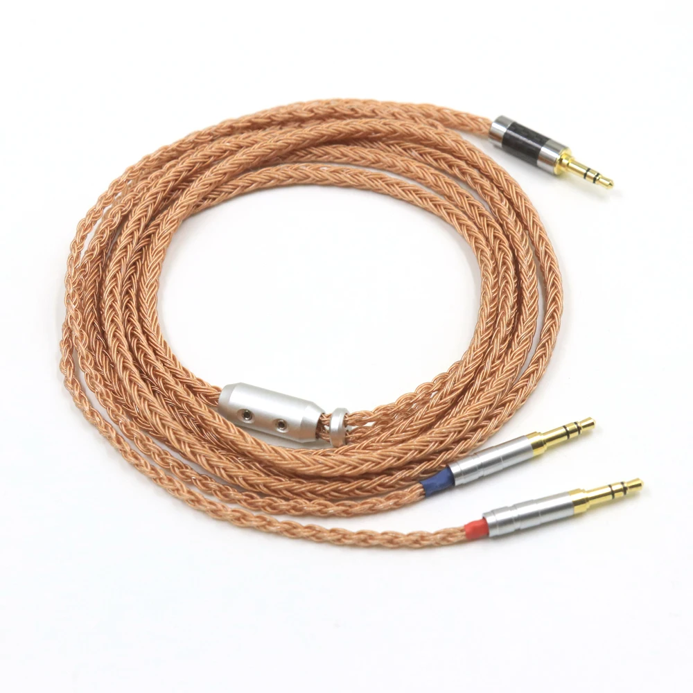 16Cores 3.5 4.4mm 4 pin Xlr Headphone Cable For Hifiman Sundara Ananda HE1000se HE6se he400i he400se Arya