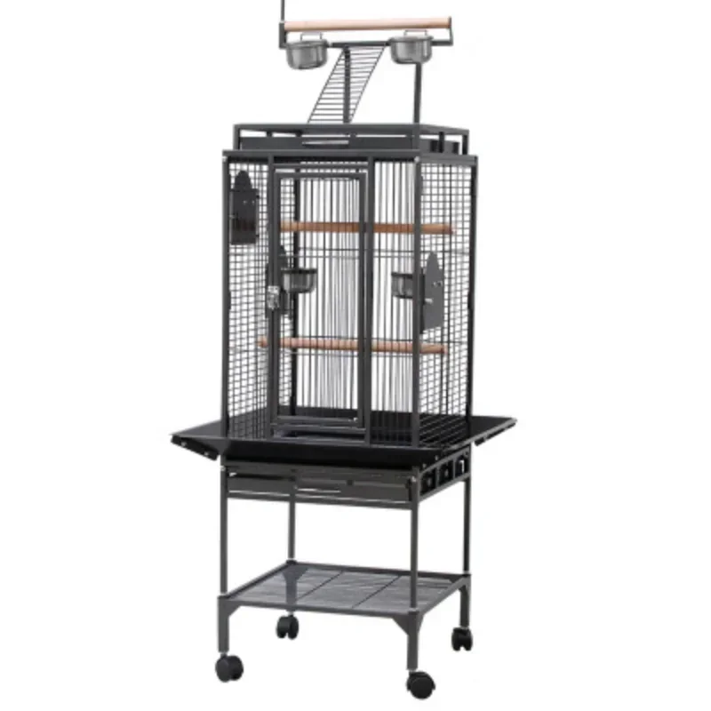 Hot SalesProducts Double Stack With Wheels Large Breeding Bird Parrot Cages