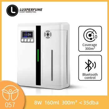 Bluetooth Elektrikli AROMA YAYICI Oda Kokusu Ev Oda Spreyi Otel Kokulandırma Cihazı 300m3 Hava Tatlandırıcı Zamanlayıcı Fonksiyonu
