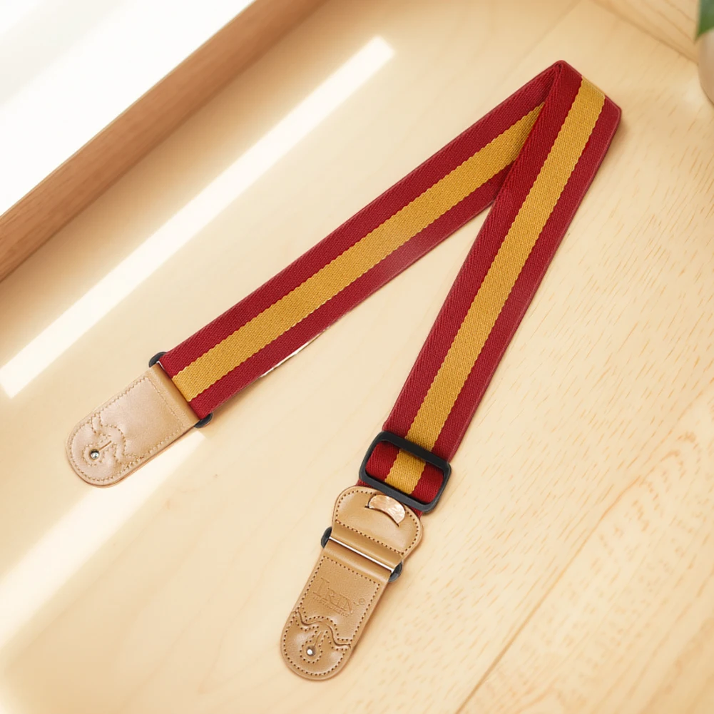 

Гитарный ремень Регулируемый плечевой ремень для гитары с медиаторами и карманом для медиатора Гитарный ремень для электроакустической гитары Бас