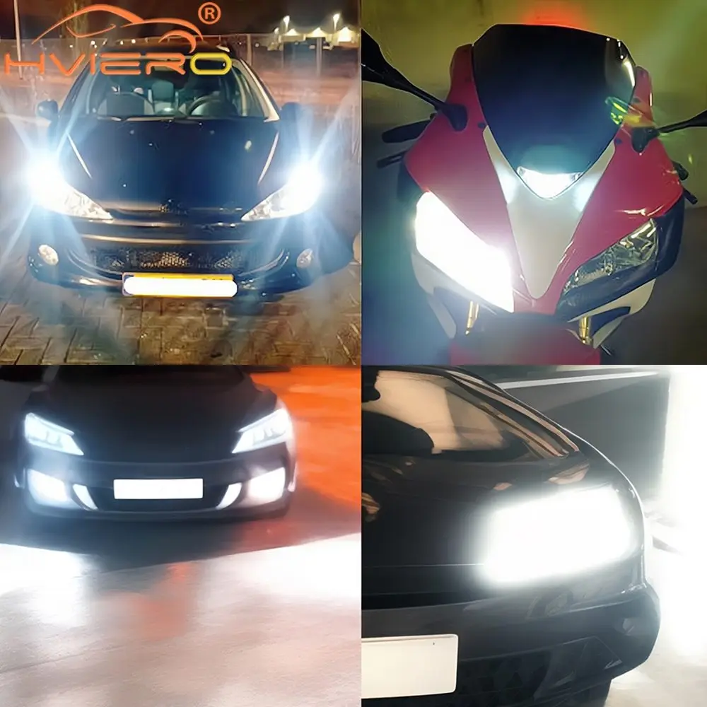 6Pcs T10 3528 White Car Led Turn Signal License Plate Lights 12V Dome Interior Reading Lamps W5W 10SMD Wedge Dash Lamp Lighting