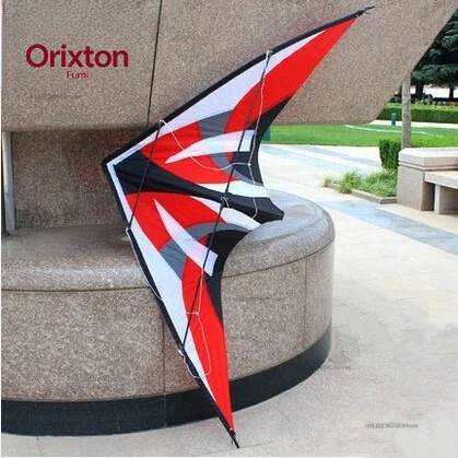 NEW Outdoor Fun Sports 1.8m Dual Line   Stunt  Kite With Handle And Line Good Flying