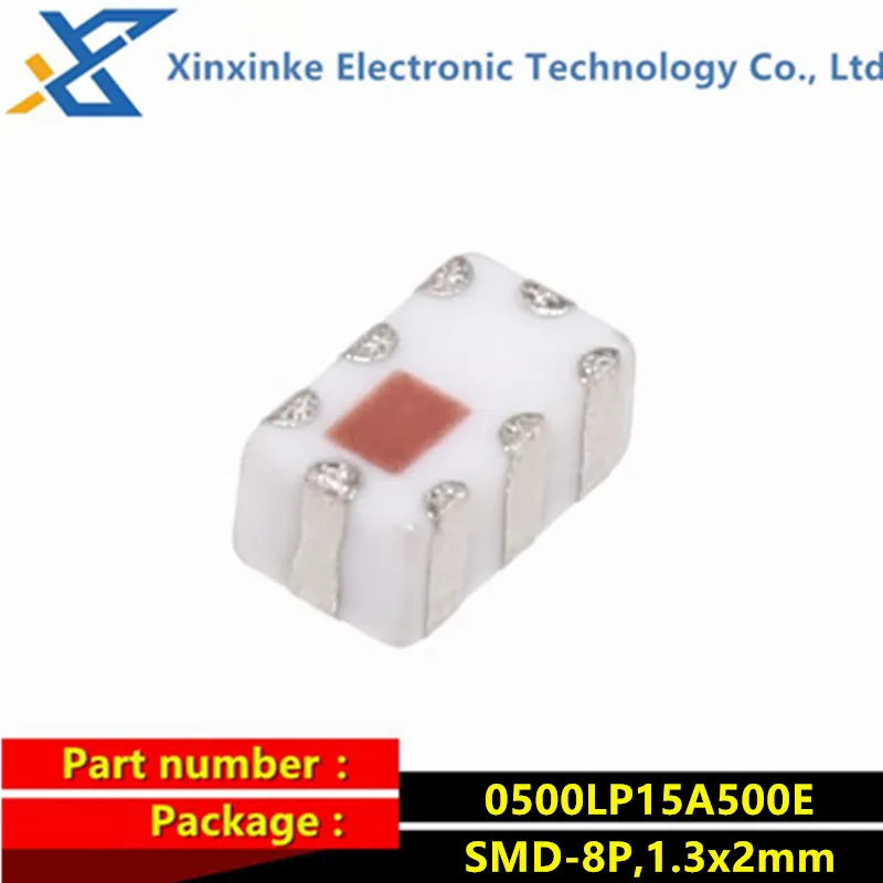 10PCS 0500LP15A500E 0-500MHz RF Signal Adjustment Ceramic Filters Low Pass 0.7dB 50Ohm SMD8Pin  ﻿