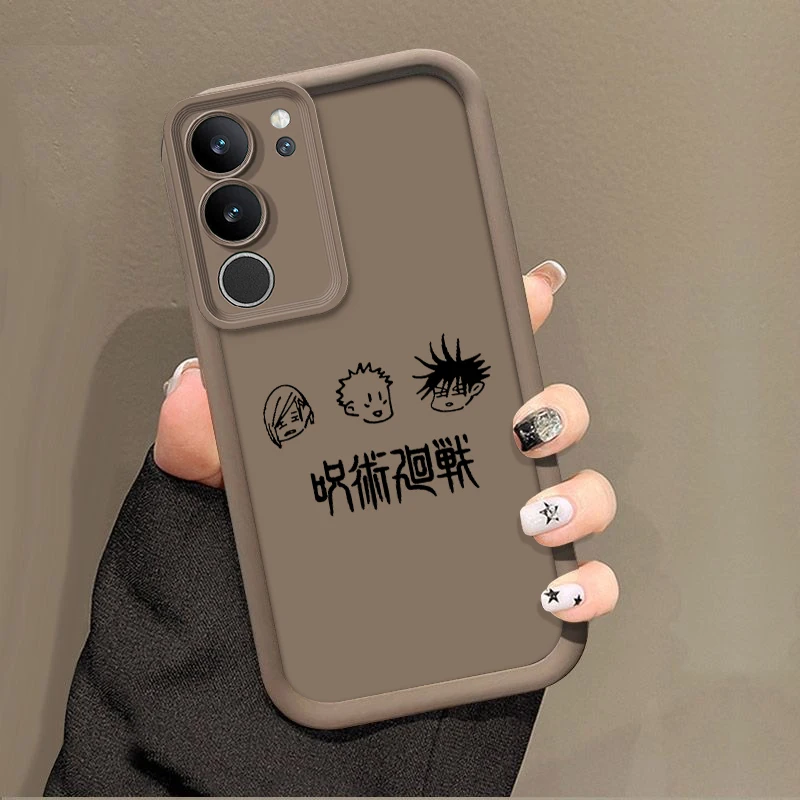 J-ujutsu K-aisen Cool For Samsung Galaxy A14 A15 A13 A12 A31 A73 A81 A71 A51 Core Lite  Eye Ladder Phone Case