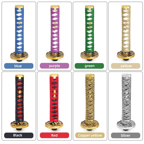 Imagen 2 del producto Palanca de cambios Bartoo-Universal JDM de 185 mm/230 mm con diseño de katana samurái, con adaptadores para la mayoría de los coches SFN213-216