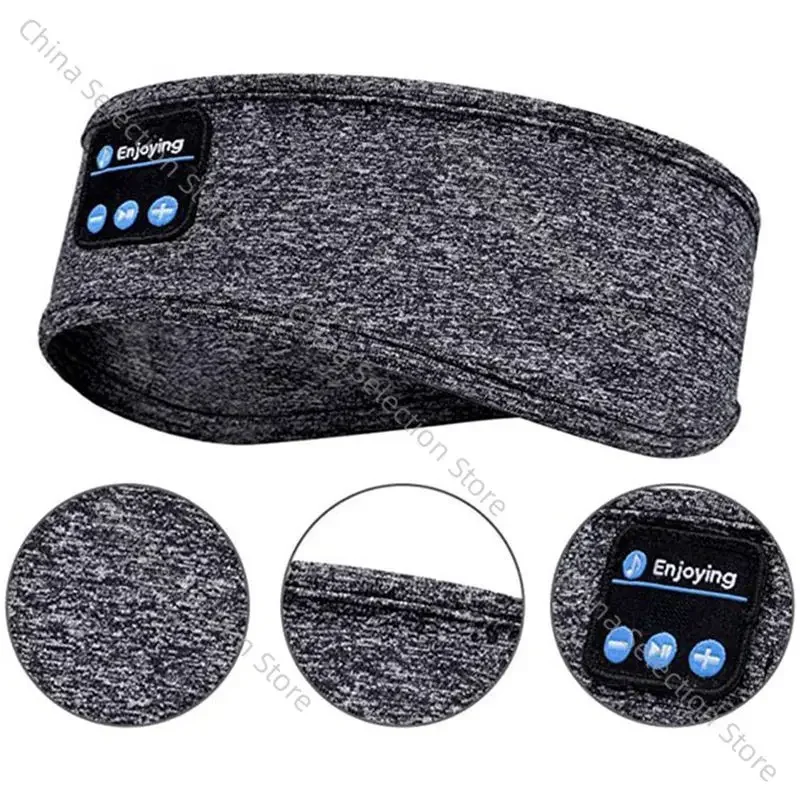 Sleep Headset Bluetooth Headscarf Headband Wearing Wireless Music Sports Headband Built-in Sleep Music Blindfold