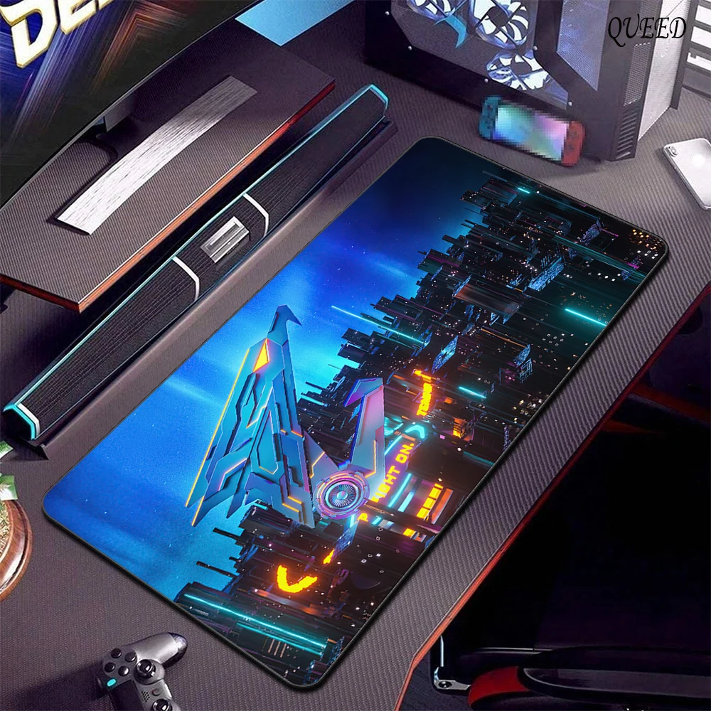 AORUS كبير الألعاب ماوس الوسادة XXL مكتب الكمبيوتر ماوس ألعاب الكمبيوتر ماوس حصيرة الكمبيوتر المحمول ماوس السجاد لوحة المفاتيح حصيرة مكتب منصات