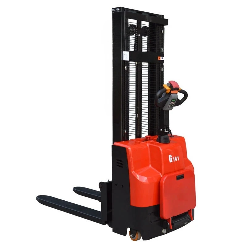 

CDD-D20 all-electric stacker 2-ton pedal stacker pallet lifting electric forklift warehouse loading and unloading