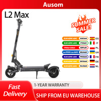 Ausom L2 Max E-Scooter, 1000W, 48V, 20.8Ah,SUV-Level Comfort and Stability,Smart LCD Control & Multiple Modes, Anti-theft Design