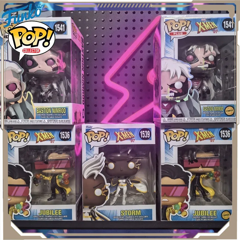 

Funko Pop Marvel X для мужчин 97, анимированная фигурка Versio Jubilee, игрушки для мальчиков и девочек, детский подарок, коллекционная модель, украшения