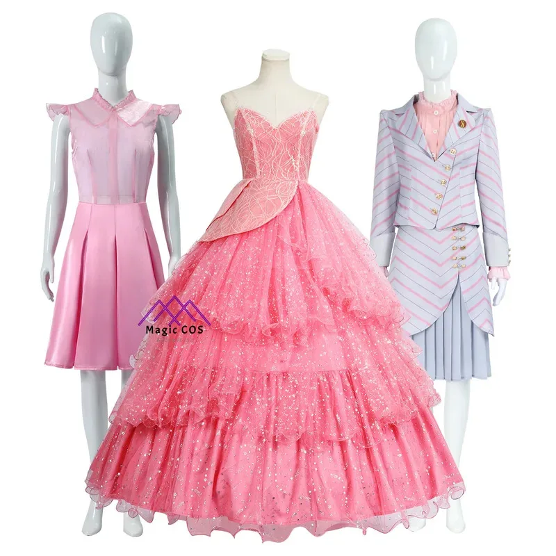 الساحرة السحرية Elphaba Glinda مسرح تأثيري حلي اكسسوارات زي مدرسي فستان هالوين كرنفال ملابس الحفلات وصول جديد