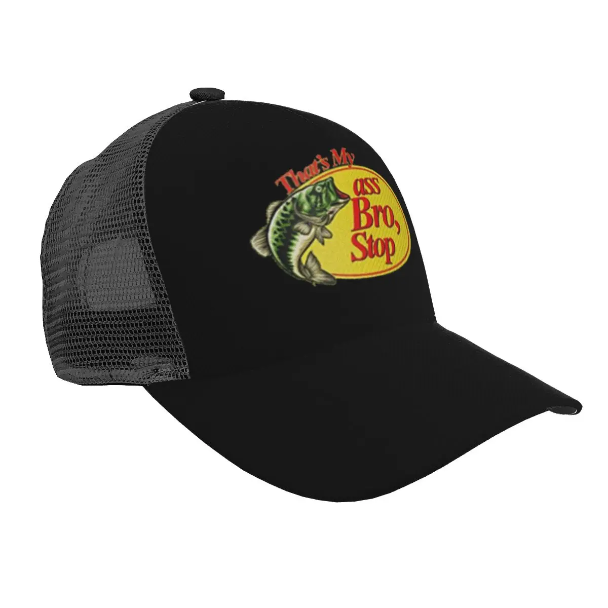 

Thats My Ass Bro Stop Snapback Baseball Cap Mesh Hat Trucker Hat Streetwear Dad Hat Dropshipping