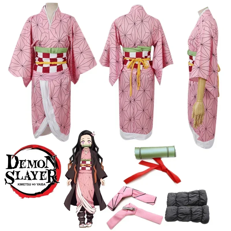 

2025 Kimetsu No Yaiba Kids Cosplay Costume Halloween Carnival Gorgeous Funny Costume Kids Wear