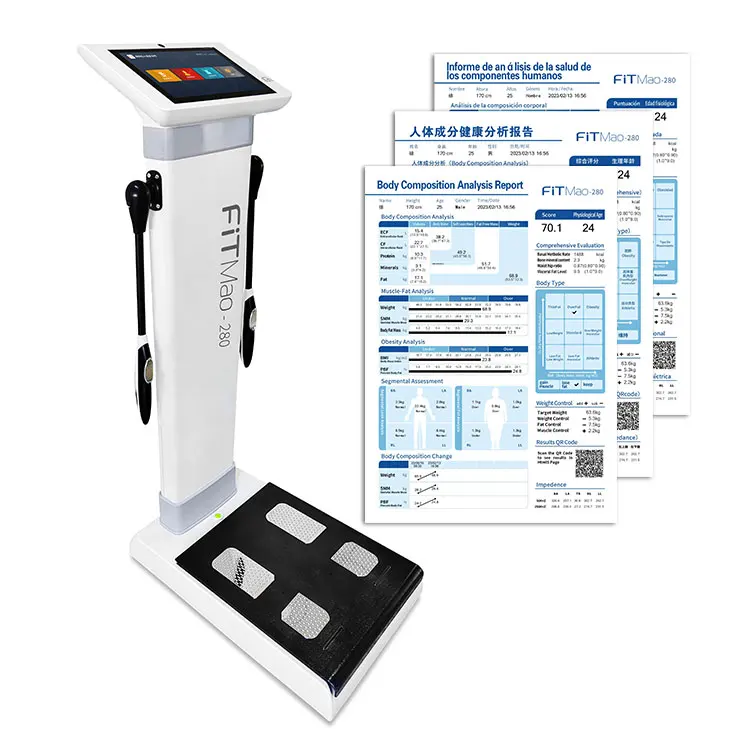 

New Design Wholesale Digital Human Weighing Scale Printer Smart Body Scale Body Percentage Measuring Device