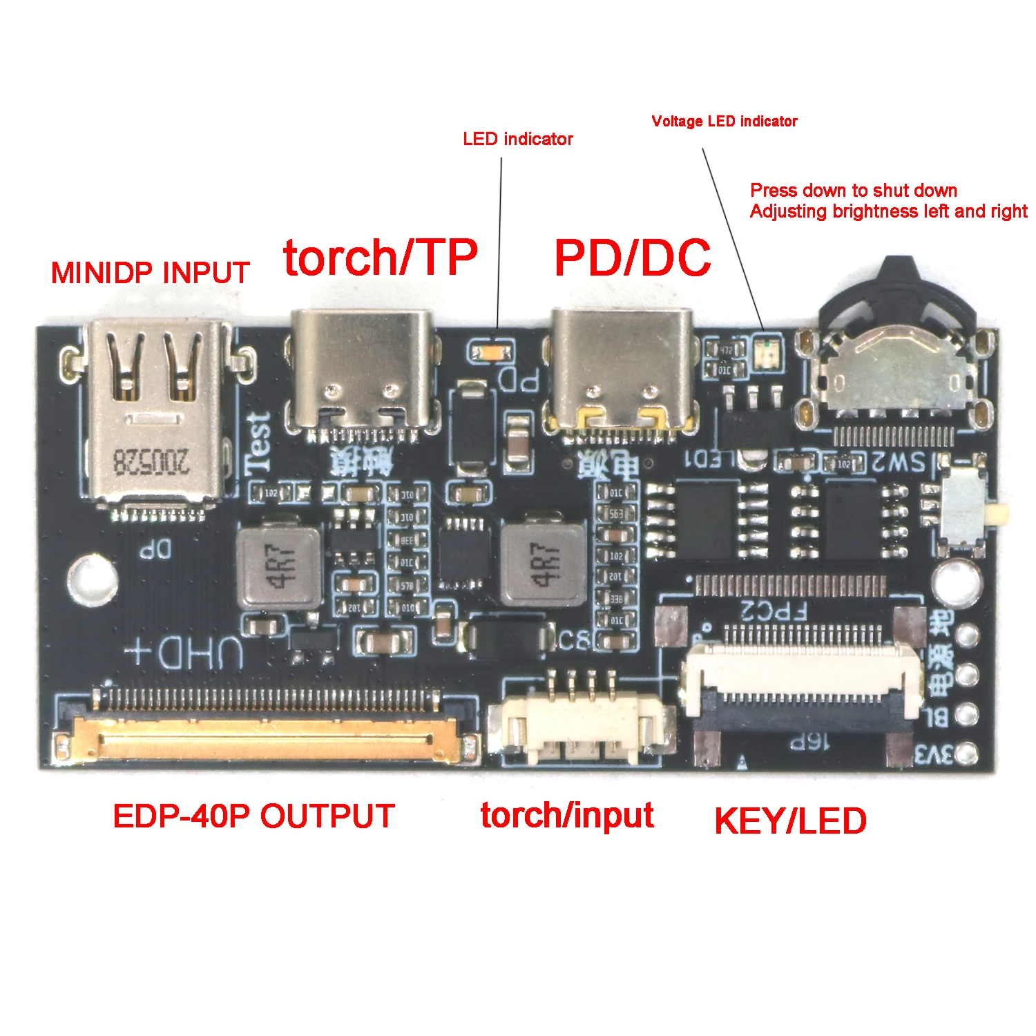 4K 120HZ DP to EDP płyta sterownicza Adapter sygnału 2K 144HZ 165HZ 240HZ dla 30pin 40pin wyświetlacz LCD ekran laptopa koncentryczny kabel EDP