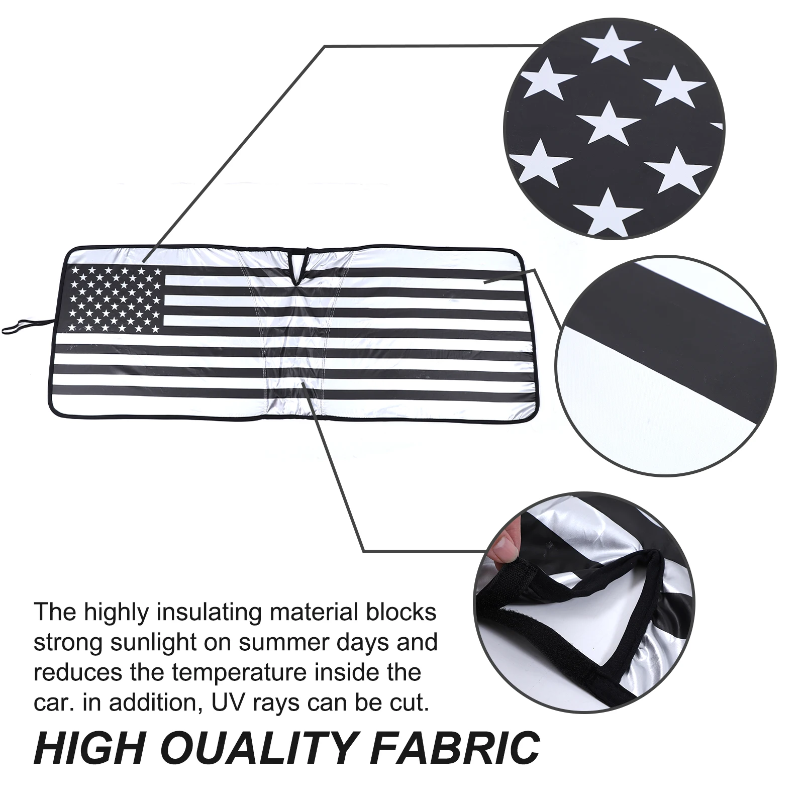 Memory Wire Windshield Sunshade For Mercedes G Class 2004-2025+ Car Sun Protection Accessories