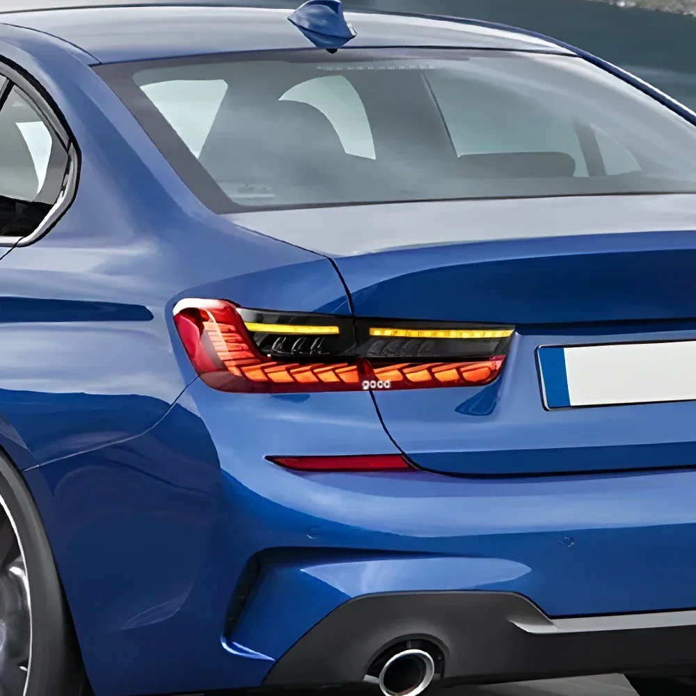

For BMW 3 Series G20 G28 320i 325i 330i 2020-2024 Car Back Lamps Assembly Upgrade LED Dynamic Dragon Scale Taillight Accessories