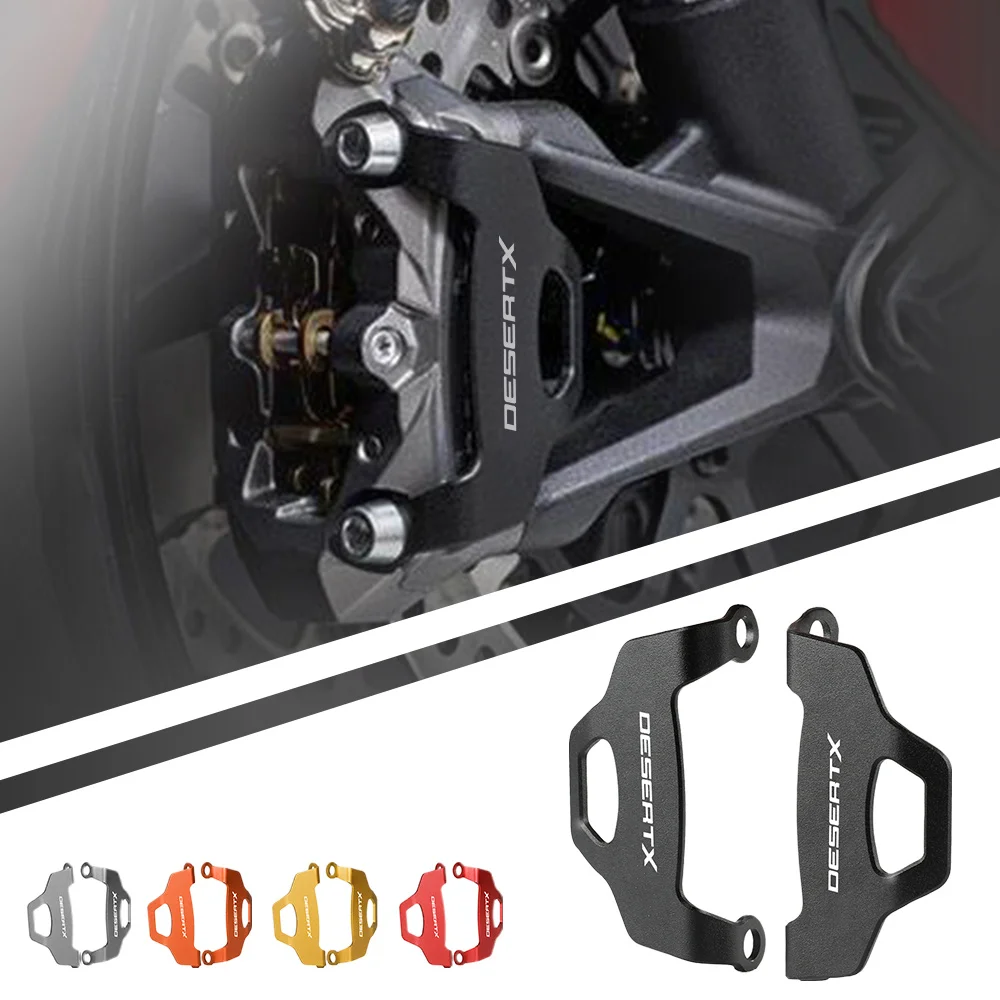 For Ducati DesertX Desert X desertx 2022 2023 Motorcycle Accessories Front Brake Caliper Cover Guard Protection CNC ALUMINIUM