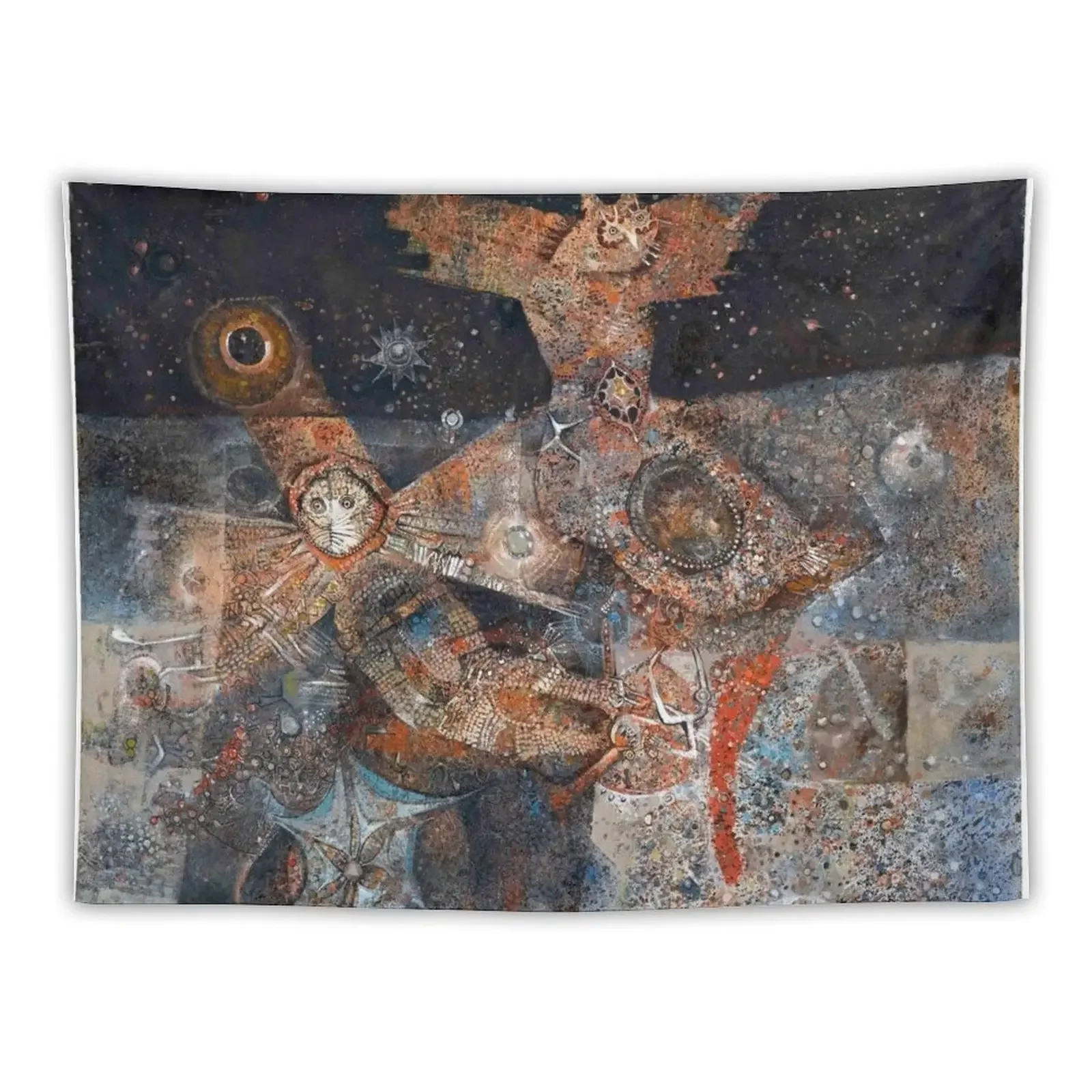 

Night Flight of Dread and Delight , by Skunder Boghossian Tapestry Decor Home Decorative Wall Murals Tapestry