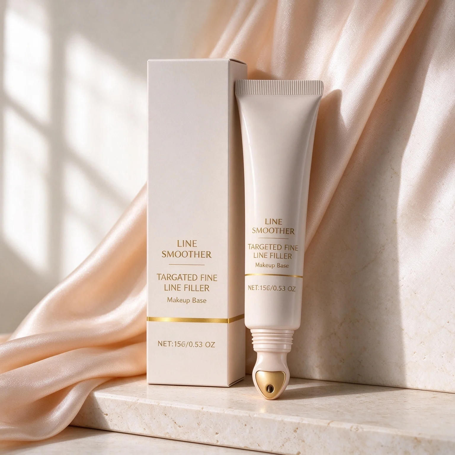 New Women Line Smoother Fine Line Filler Primer Cream Long Lasting Holding Instant Blur Pore Minimizing Hydrating Makeup Base