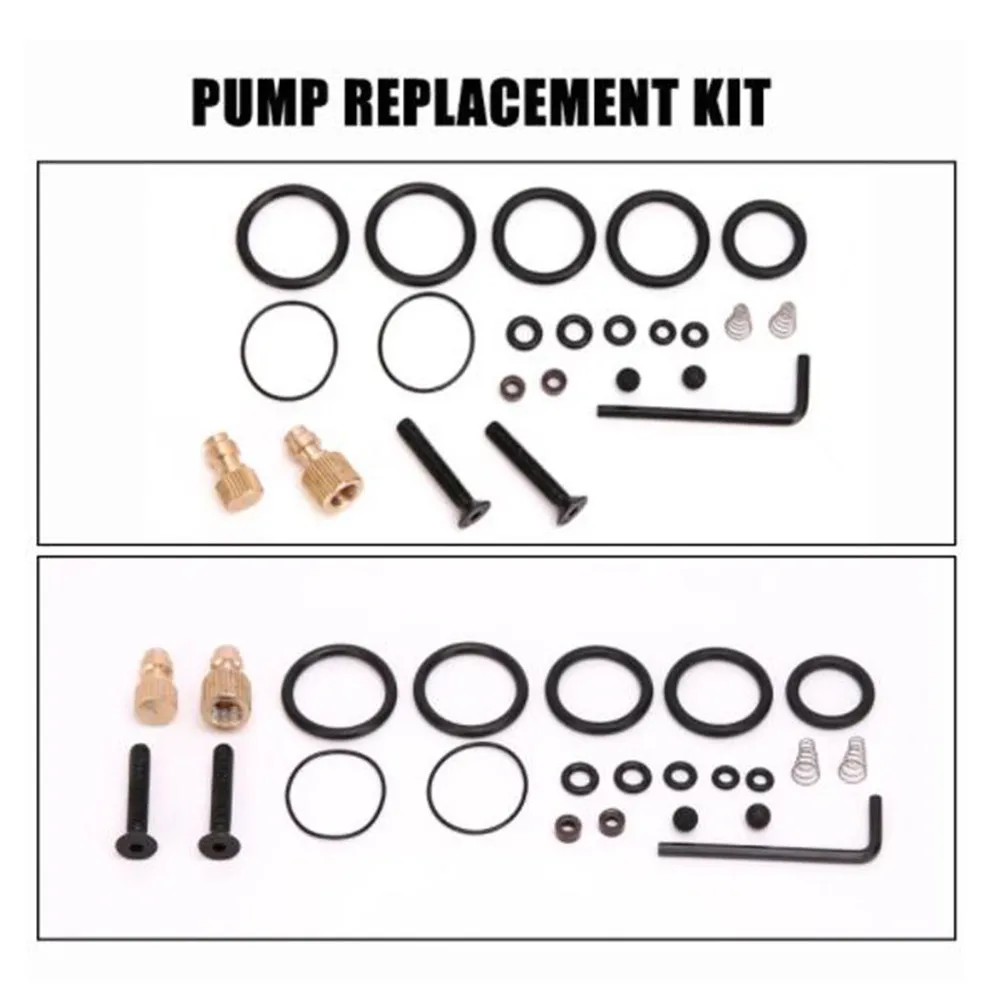 Tingkatkan kinerja pompa udara tekanan tinggi PCP Anda dengan Kit suku cadang Aksesori Piston tembaga ini 37 buah/set
